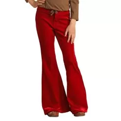 Rock & Roll Denim Red Corduroy Bell Bottoms -Western Cowboy Equipment Shop RRGD7PR0G1 2