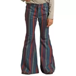 Rock & Roll Denim Multi Color Stripe Bell Bottoms -Western Cowboy Equipment Shop RRGD7PR0GD 2