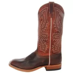 Anderson Bean Men's Mike Tyson Bison Rust Lava Cowboy Boots -Western Cowboy Equipment Shop S1105 left