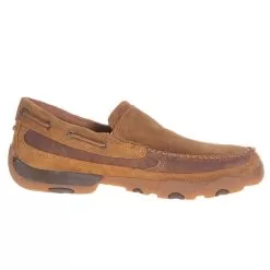 Twisted X Men's Twisted X Tan Suede Slip On Casual Shoe -Western Cowboy Equipment Shop SMUMDMS4 4