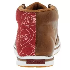 Twisted X Women's Sequoia And Scarlet Red Kicks Casual Shoe 10 Twisted X Women's Sequoia And Scarlet Red Kicks Casual Shoe -Western Cowboy Equipment Shop WCA0069 04