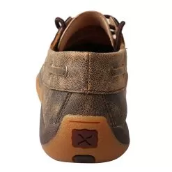 Twisted X Women's Distressed Leopard Bomber Boat Shoes -Western Cowboy Equipment Shop WDM0057 3