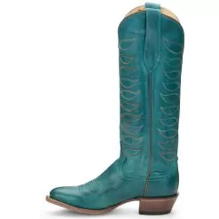 Justin Boots Women's Whitley Vintage Turquoise Justin Cowgirl Boots -Western Cowboy Equipment Shop vn4460 2